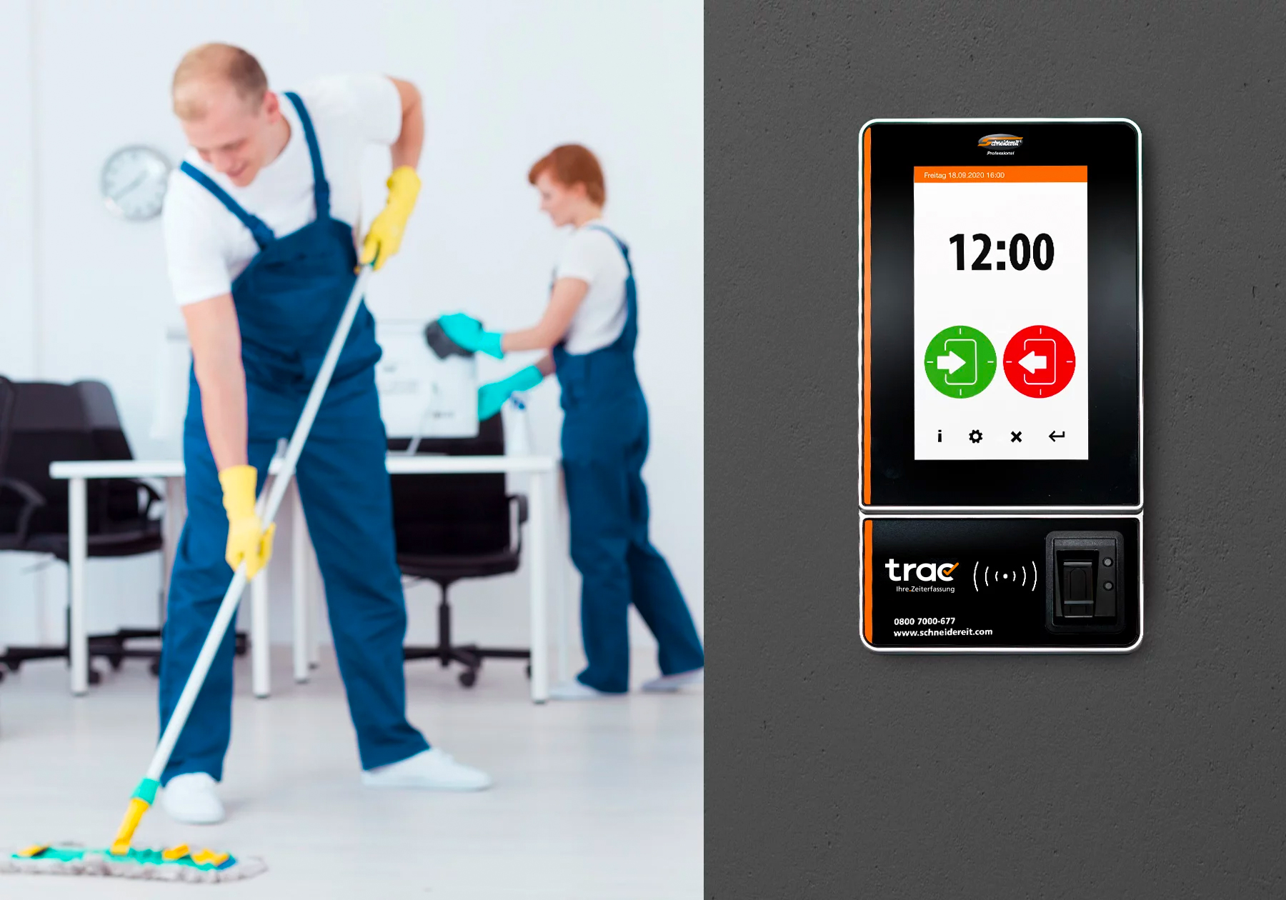 Trac-digitale-Zeiterfassung